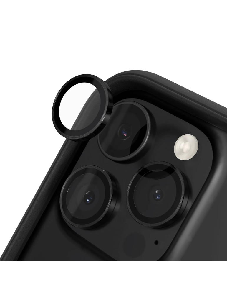 RHINOSHIELD Protection Caméra iPhone 16 Pro/16 Pro Max (Noir)