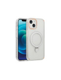 Coque Metal Ring MagSafe iPhone 16 Pro (Clear) | DOTIRI