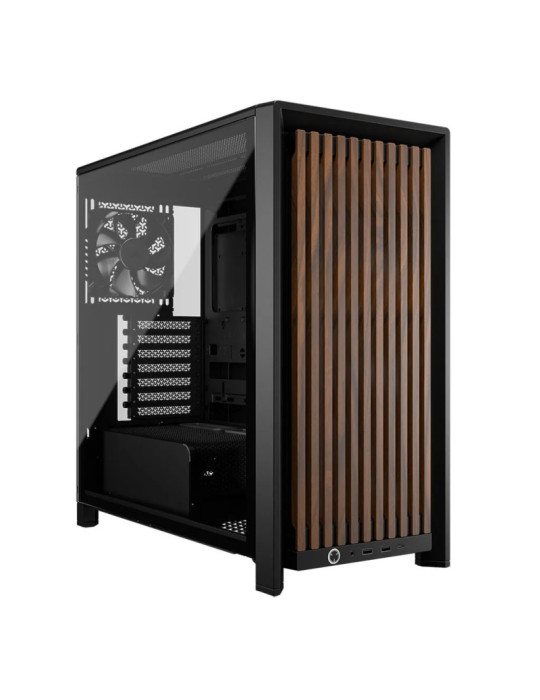 CORSAIR FRAME 4000D  WOOD RS,  BLACK | DOTIRI