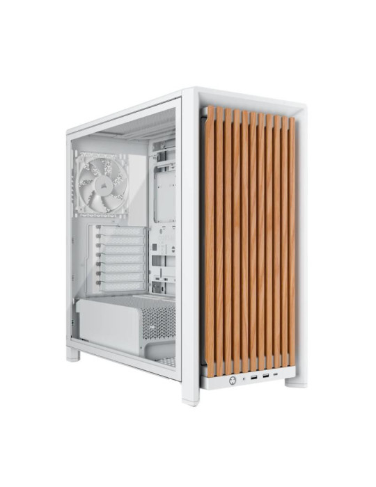CORSAIR FRAME 4000D  WOOD RS,  WHITE | DOTIRI