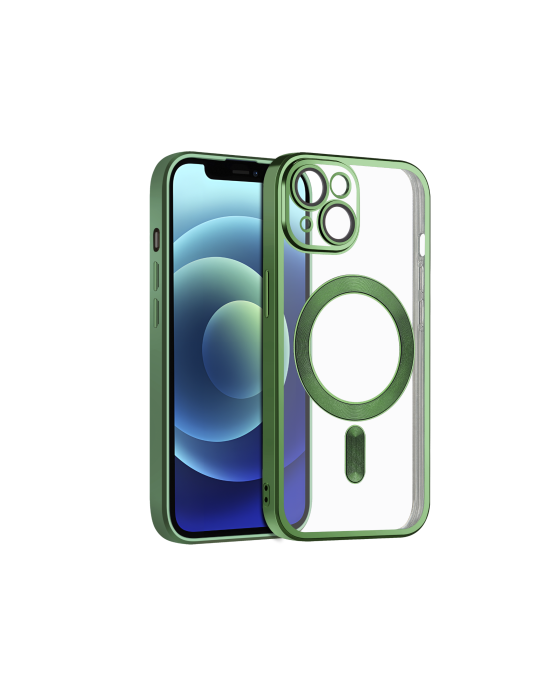 COVERME Coque HALO Magsafe iPhone 16 Pro (Vert Boreal)