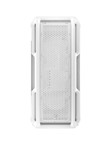CORSAIR 5000T Tempered Glass MT Blanc