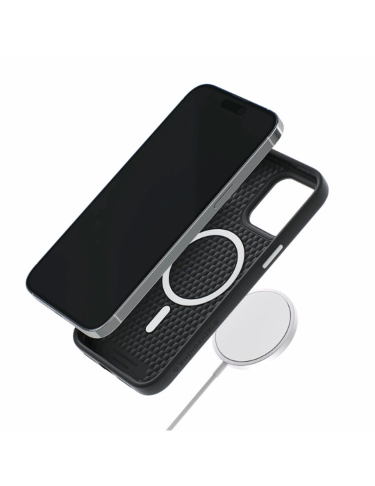RHINOSHIELD SolidSuit MagSafe iPhone 15 (Classic Noir)