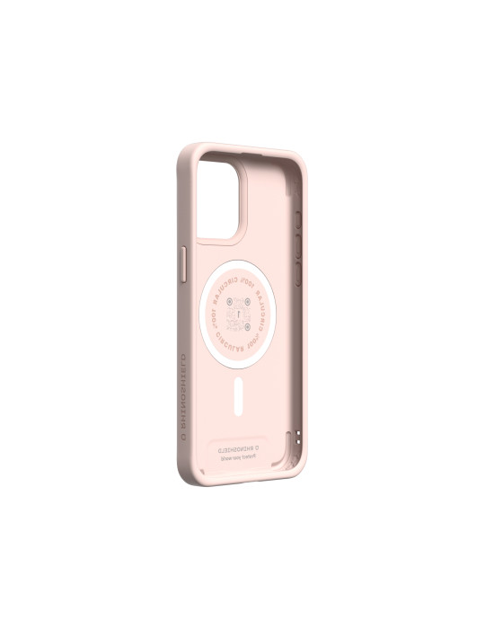 RHINOSHIELD Coque SolidX iPhone 15 (Rose Poudré) | DOTIRI