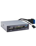 SMARTTECK Multi Carte Interne 3.5"" USB 3.0 "" | DOTIRI