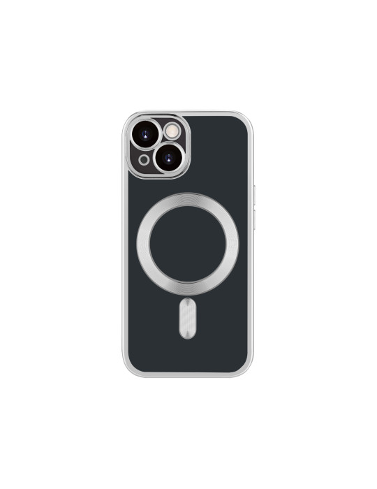 COVERME Coque HALO Magsafe iPhone 15 (Argent) | DOTIRI