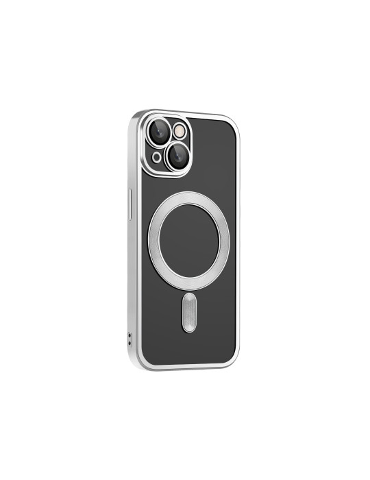 COVERME Coque HALO Magsafe iPhone 15 (Argent) | DOTIRI