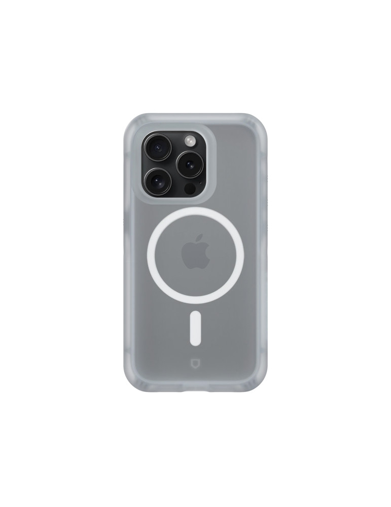 RHINOSHIELD Coque AirX MagSafe iPhone 15 Pro (Gris Vibrant)