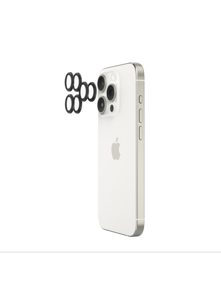 BELKIN Protection Caméra iPhone 15 Pro/15 Pro Max (Lot de 2)