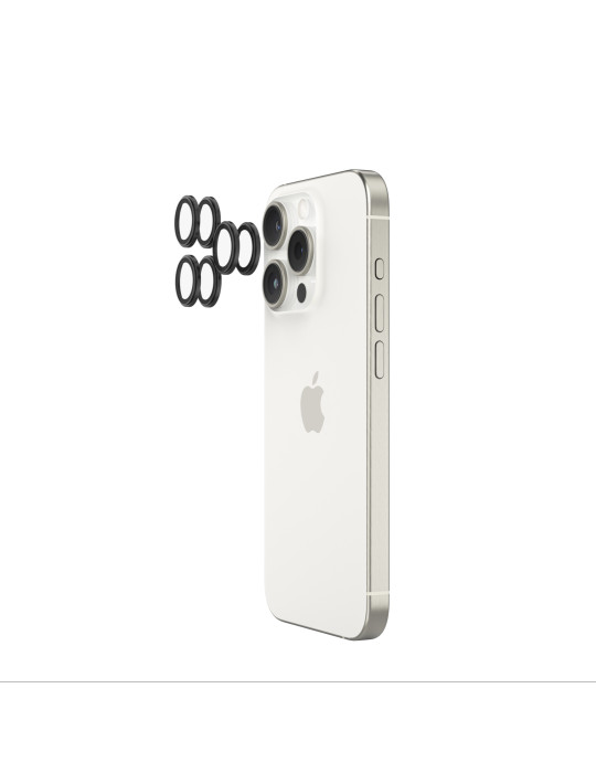 BELKIN Protection Caméra iPhone 15 Pro/15 Pro Max (Lot de 2)