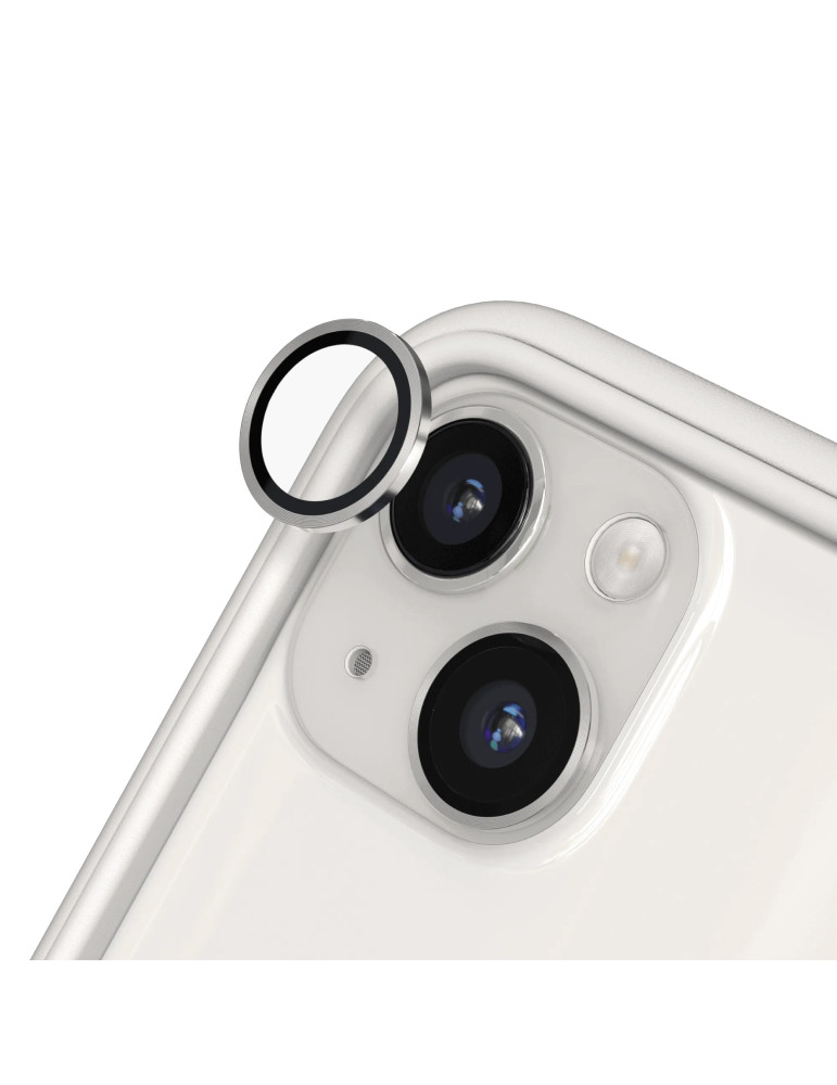 RHINOSHIELD Protection Caméra iPhone 13/13 Mini (Argent)