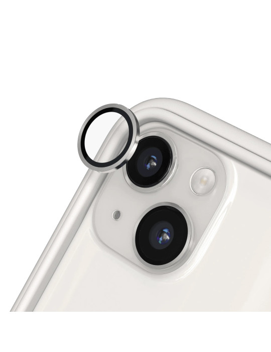 RHINOSHIELD Protection Caméra iPhone 13/13 Mini (Argent)