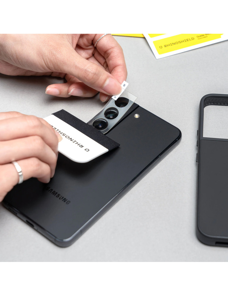 RHINOSHIELD Protection Caméra iPhone 11/12/12 Mini  (Noir)