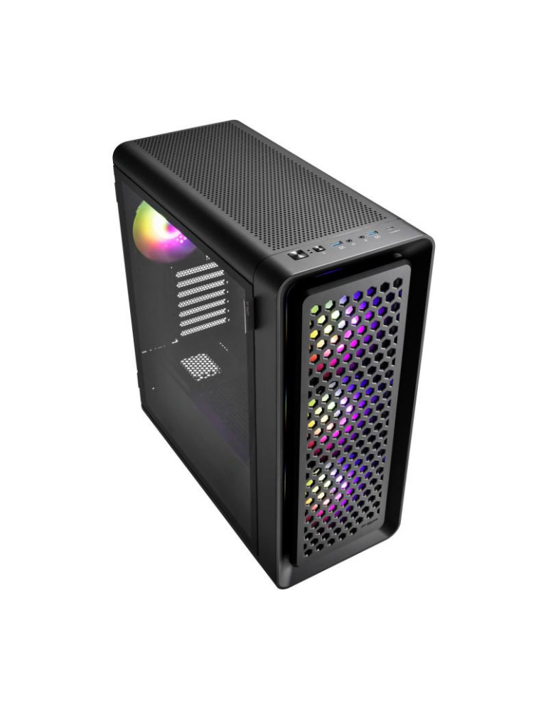 FSP (FORTRON) Boitier CUT593P PRENIUM Black E-ATX | DOTIRI