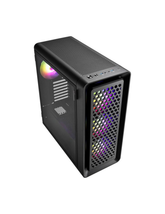 FSP (FORTRON) Boitier CUT593P PRENIUM Black E-ATX | DOTIRI