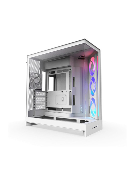 NZXT H9 Flow RGB - All White | DOTIRI