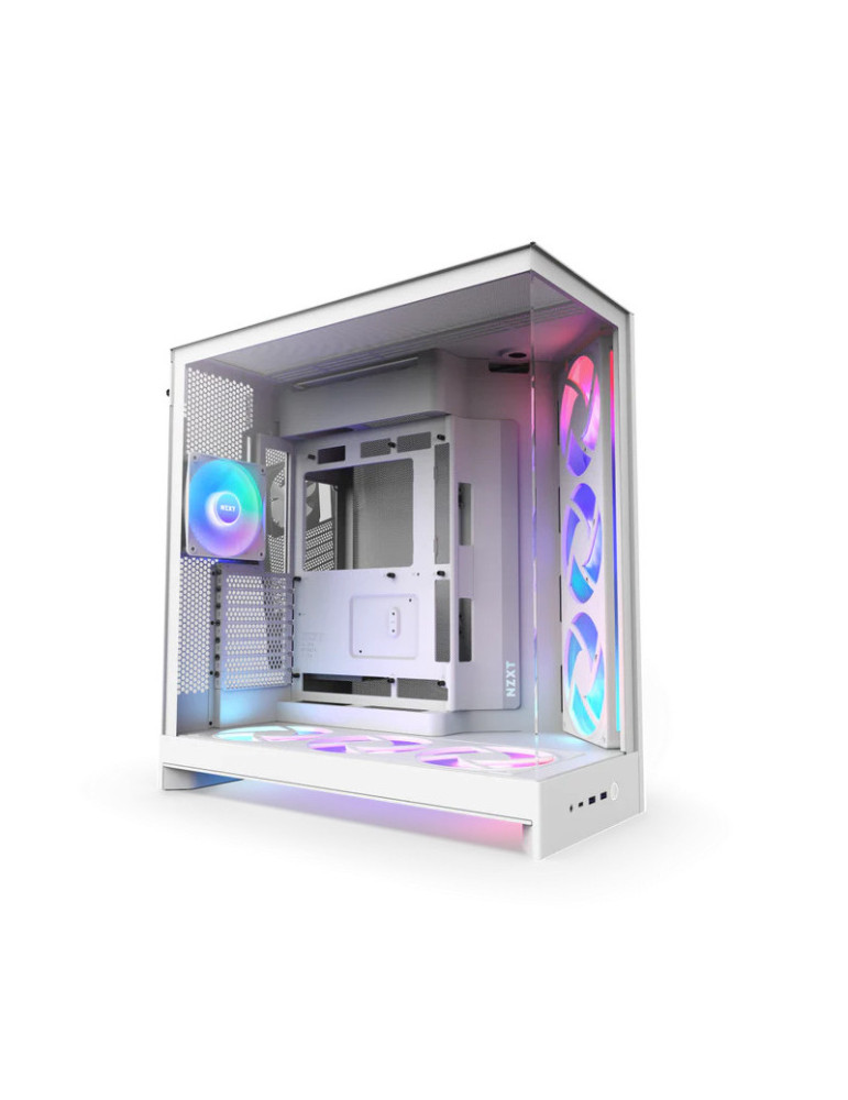 NZXT H9 Flow RGB+ All White | DOTIRI