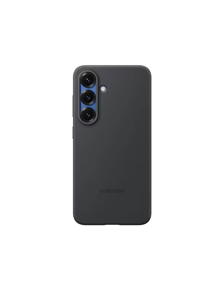SAMSUNG Coque Silicone Noire Galaxy S25 | DOTIRI