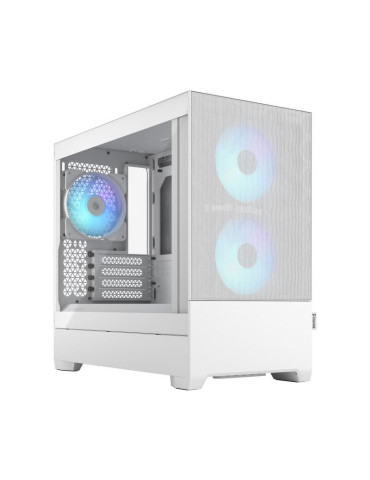 Fractal Design Pop Mini Air RGB White TG Clear
