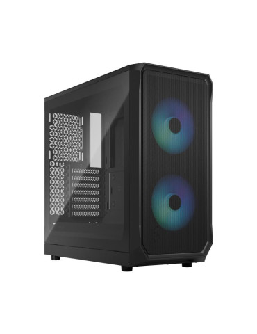 Fractal Design Focus 2 RGB Black TG Clear Tint