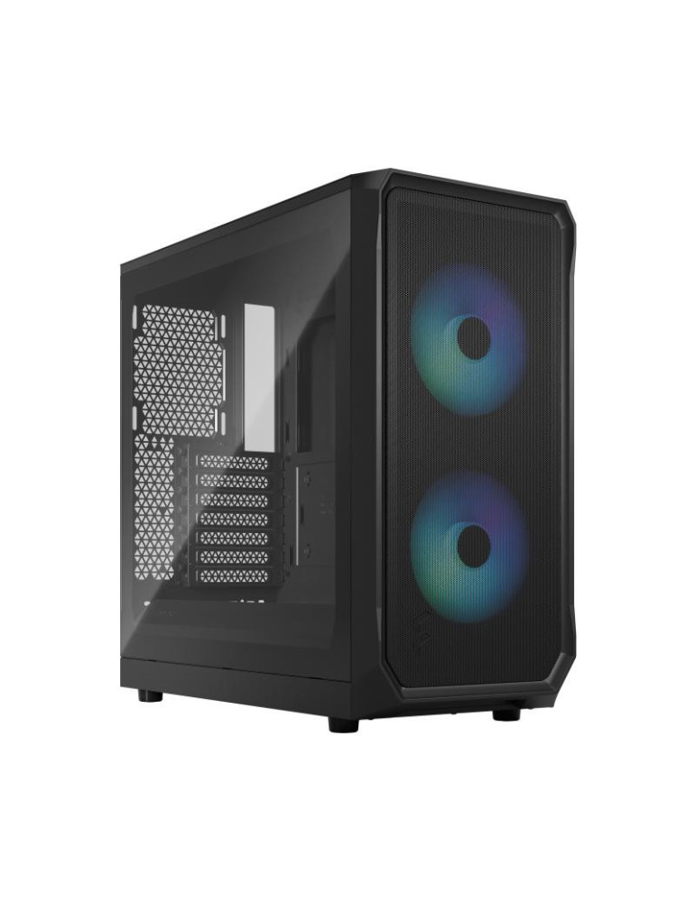 Fractal Design Focus 2 RGB Black TG Clear Tint | DOTIRI