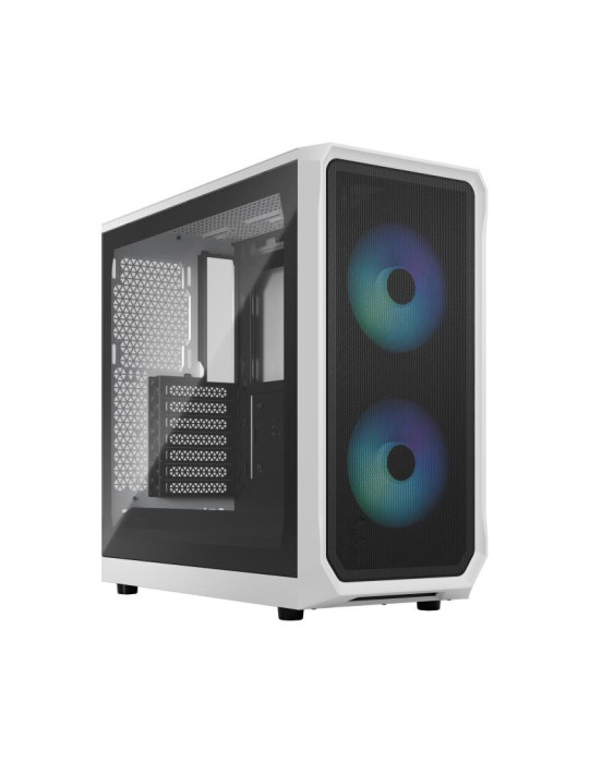 Fractal Design Focus 2 RGB White TG Clear Tint | DOTIRI