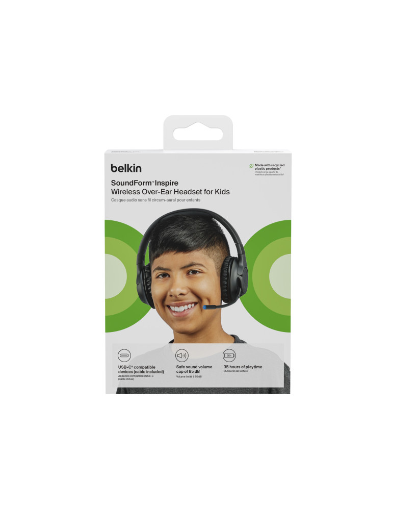 BELKIN Casque Gaming Enfant Bluetooth/Jack