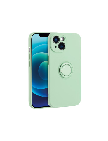 Coque Finger Grip iPhone 13 Pro Max (Vert Pastel)
