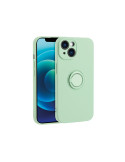 Coque Finger Grip iPhone 13 Pro Max (Vert Pastel)