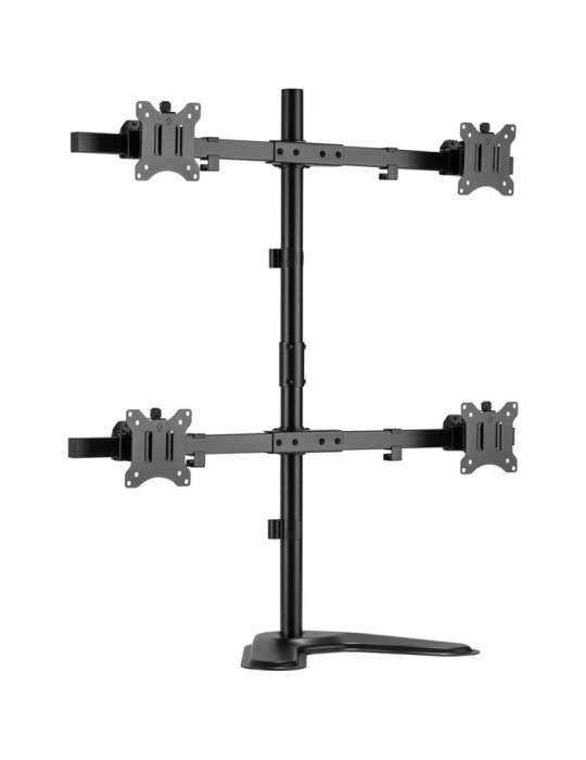 KIMEX Support de Bureau Sur Pied pour 4 Ecrans | DOTIRI