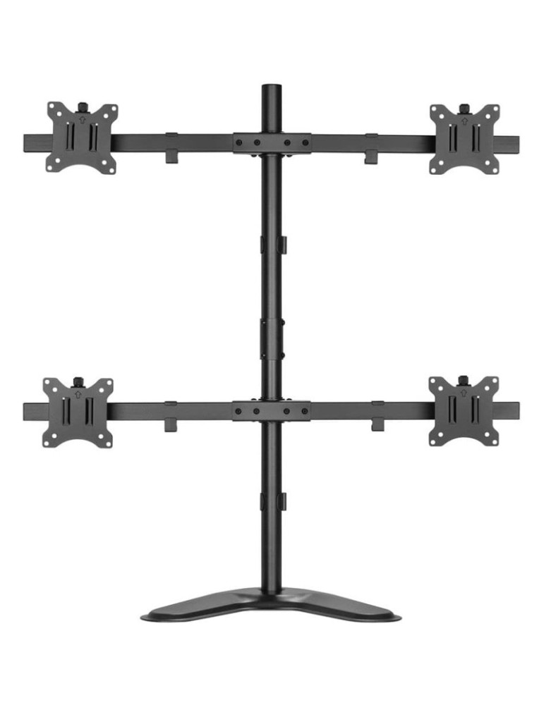 KIMEX Support de Bureau Sur Pied pour 4 Ecrans | DOTIRI