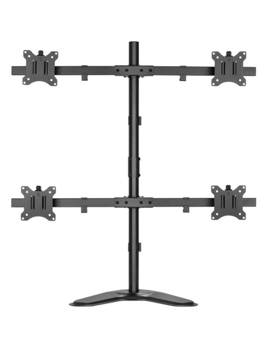 KIMEX Support de Bureau Sur Pied pour 4 Ecrans | DOTIRI