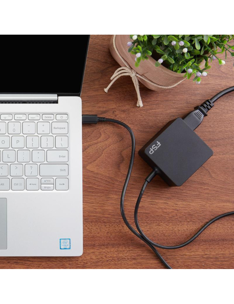 FSP CHAR UNIVERSEL 65W Type C USB 3.1 | DOTIRI