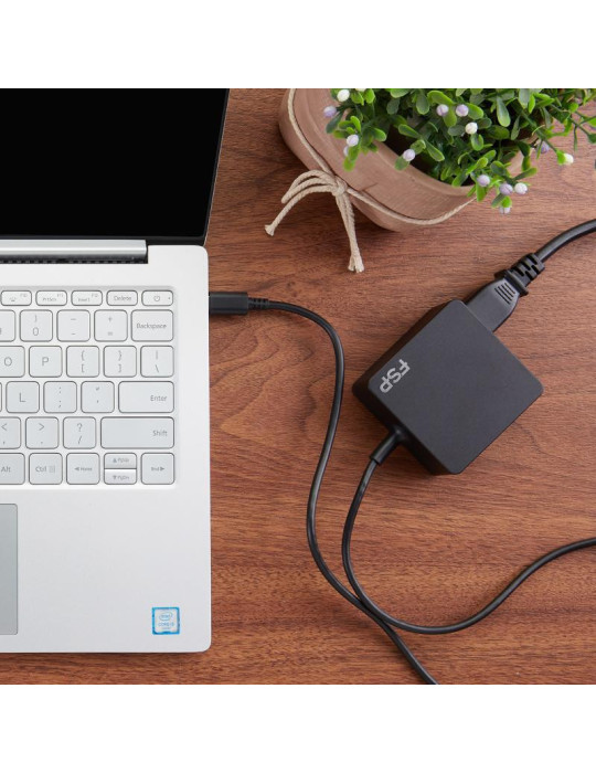 FSP CHAR UNIVERSEL 65W Type C USB 3.1 | DOTIRI