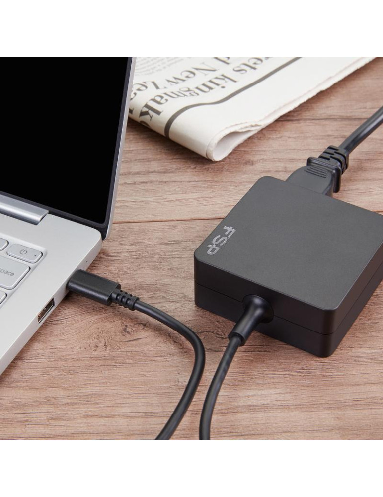 FSP CHAR UNIVERSEL 65W Type C USB 3.1 | DOTIRI