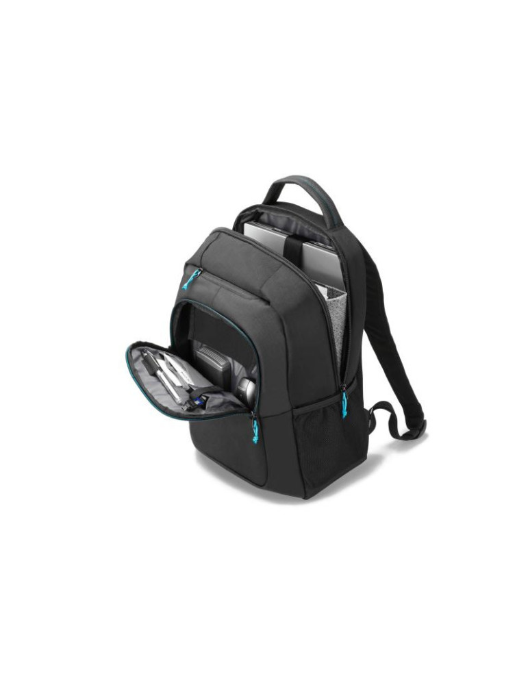 DICOTA Spin 39,6 cm (15.6") Sac à dos Noir, Bleu | DOTIRI