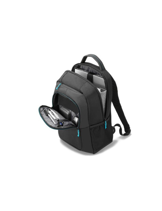 DICOTA Spin 39,6 cm (15.6") Sac à dos Noir, Bleu | DOTIRI