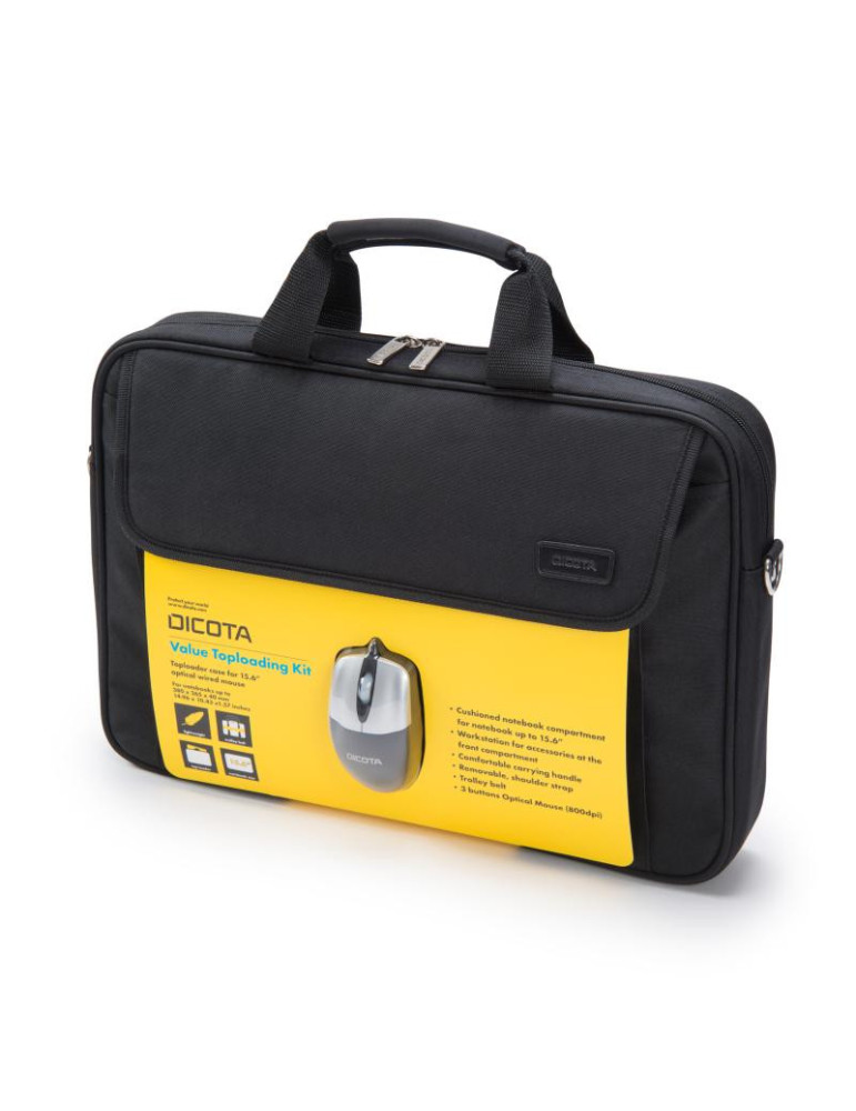 DICOTA Value Toploading Kit 39,6 cm (15.6") Sac | DOTIRI