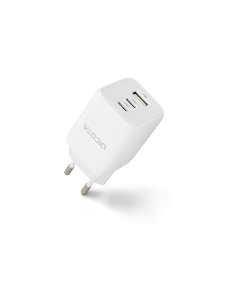 DICOTA Adaptateur secteur 5A 65W USB-A +2*USB-C | DOTIRI