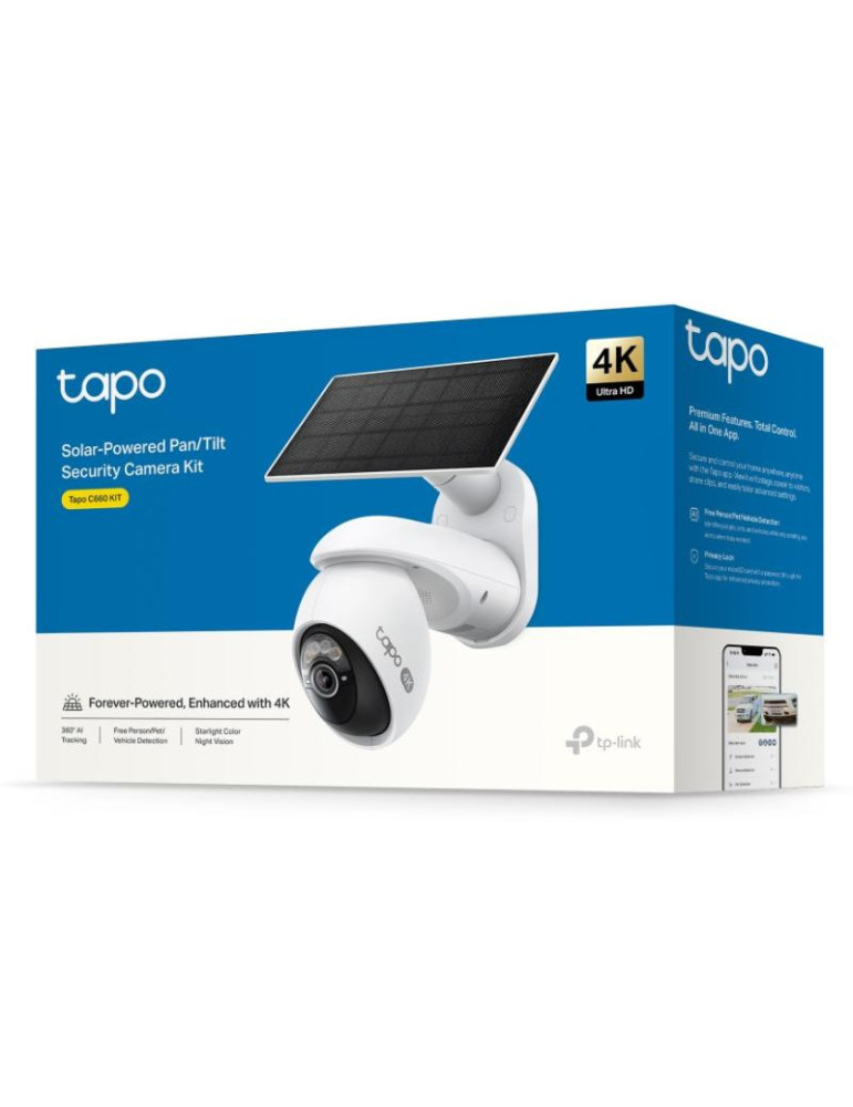 TP-Link Tapo C660 KIT Balle (forme) Caméra de | DOTIRI