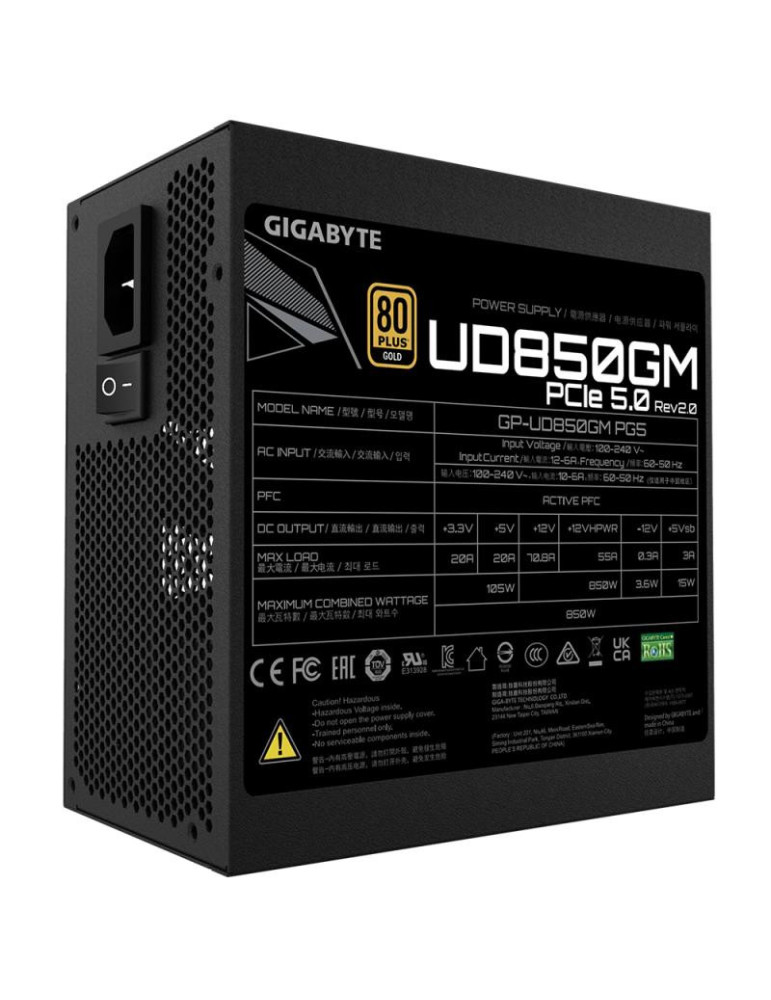 GIGABYTE 850W  - GP-UD850GM PG5 V2 | DOTIRI