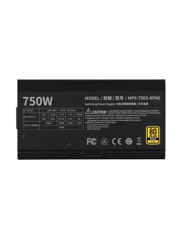 COOLER MASTER MWE Gold 750 V3 | DOTIRI