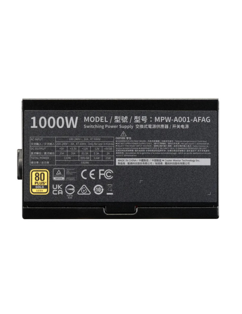 COOLER MASTER ELITE Gold 1000 FM | DOTIRI