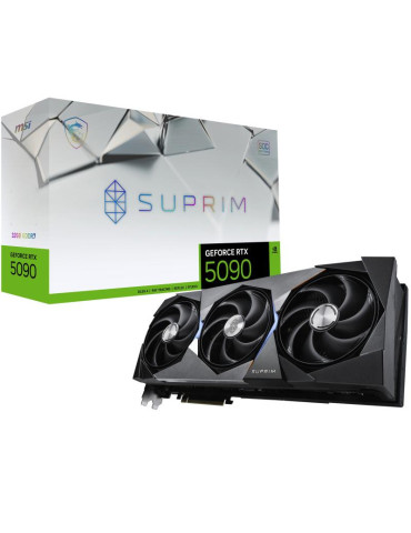 MSI SUPRIM GEFORCE RTX 5090 32G SOC carte