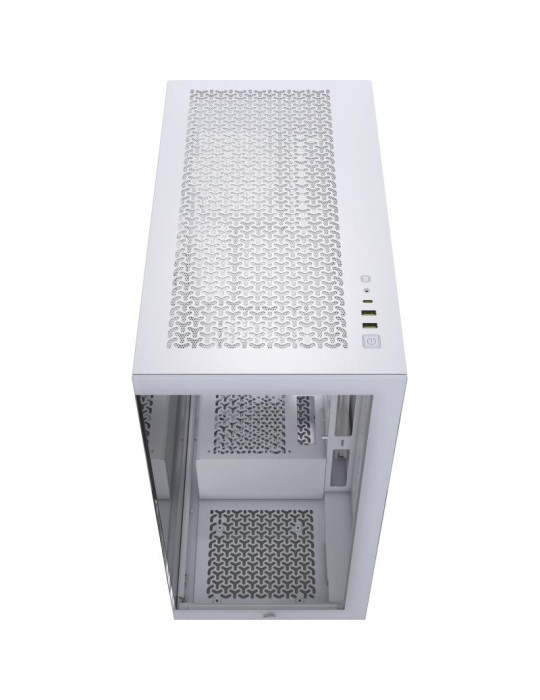 CORSAIR 3500X Mid-Tower PC Case, White | DOTIRI
