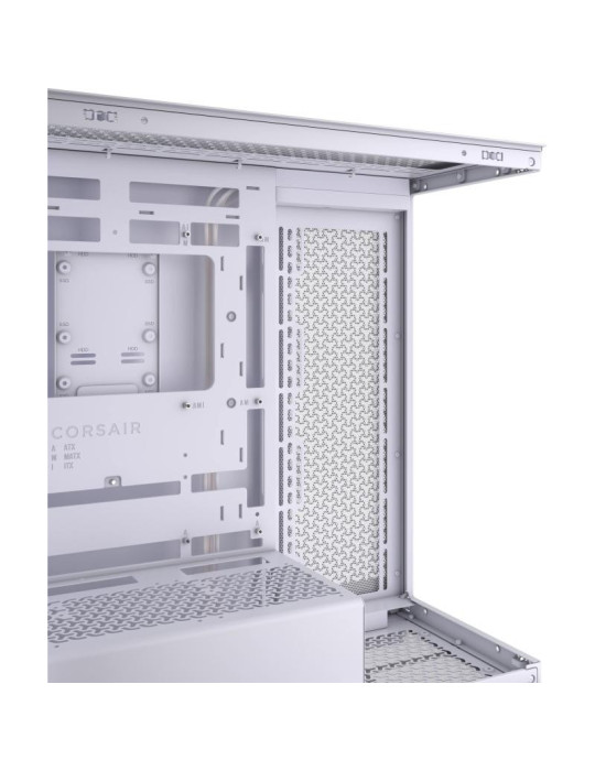 CORSAIR 3500X Mid-Tower PC Case, White | DOTIRI