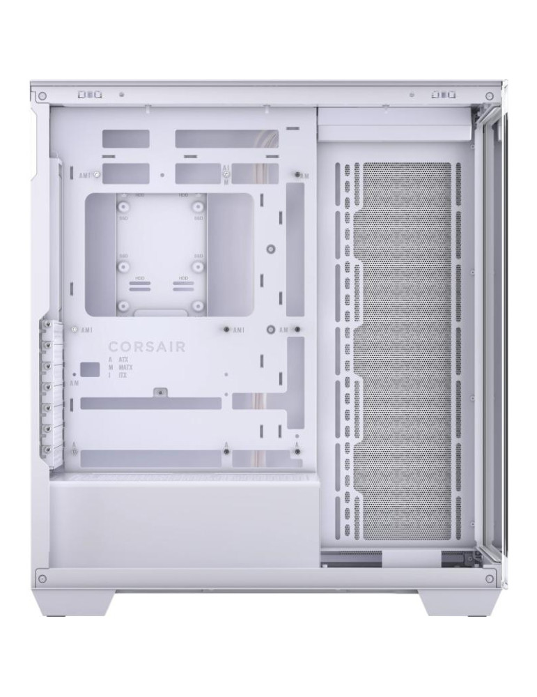 CORSAIR 3500X Mid-Tower PC Case, White | DOTIRI