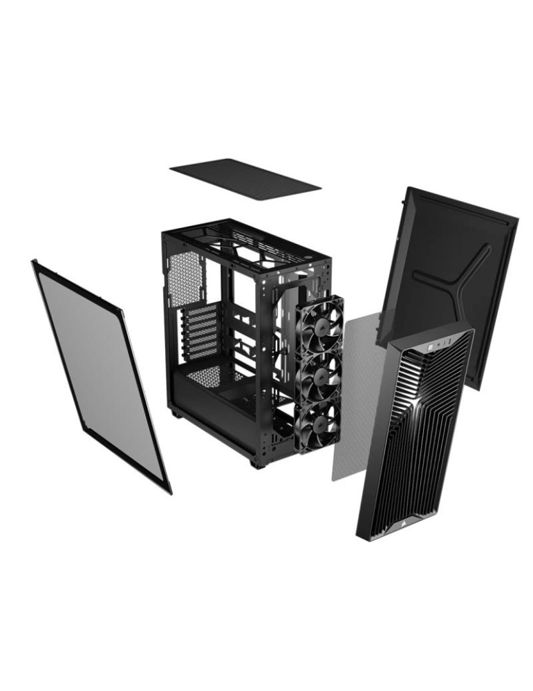 CORSAIR 3200D RS Mid-Tower Performance Case Black | DOTIRI