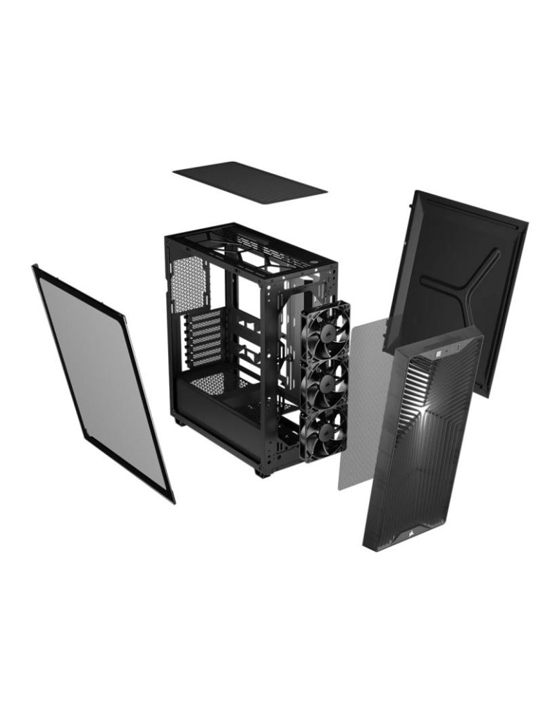 CORSAIR 3200D RS Mid-Tower Performance Case Smoke | DOTIRI