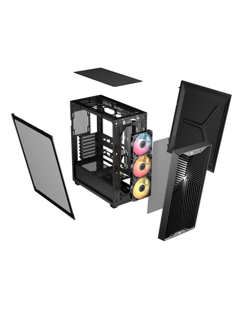 CORSAIR CORSAIR 3200D RS ARGB Mid-Tower PC Case, | DOTIRI
